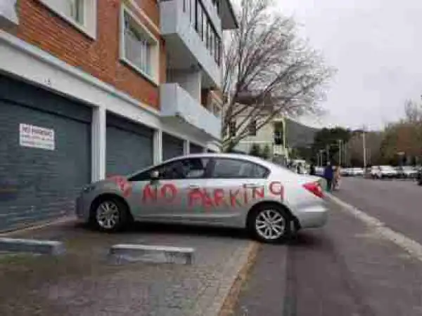 Photos: WTH! What Would You Do If You Find Your Car spray-painted Like This?